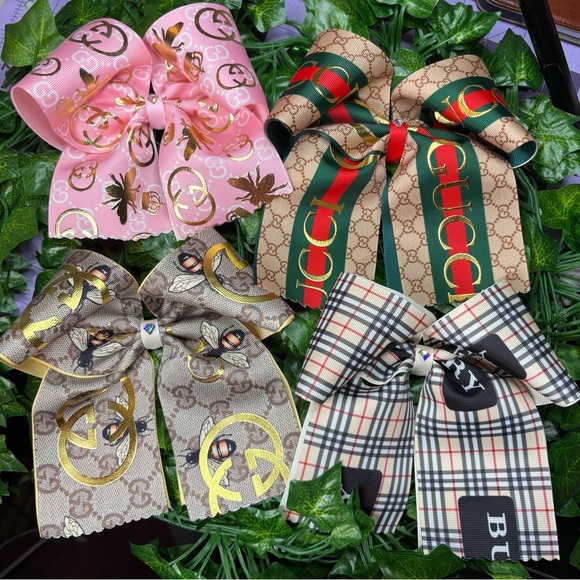 Hand Crafted Other - Designer inspired Hair Bows Set Bundle